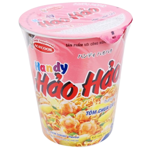Mì ly Hảo Hảo Handy tôm chua cay 67g