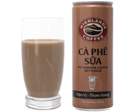 Cà phê sữa Highlands 235ml
